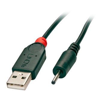 70265 Cable De Transmisión Negro 1,5 M Usb A Eiaj-01 (2.5 Mm, 0.7 Mm)