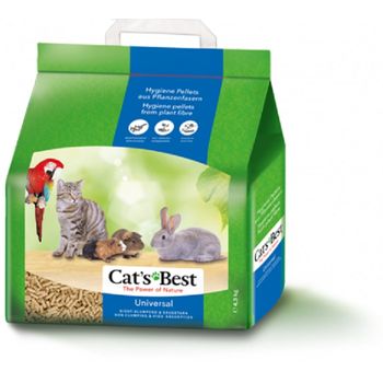 Cats Best Universal Lecho Ecológico Biodegradable Para Conejos, Gatos Y Pequeños Roedores - 7 L