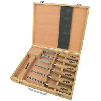 Set De Herramientas Para Tallar Madera 7 Pzas 66107 Brüder Mannesmann