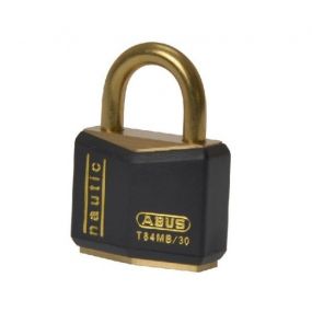 Abus Candado Nautic De Laton 20mm Negro T84mb/20