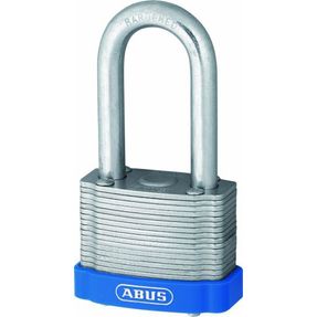 Abus Candado Laminado De Acero 50mm Arco Extra Largo Azul 41/50hb50