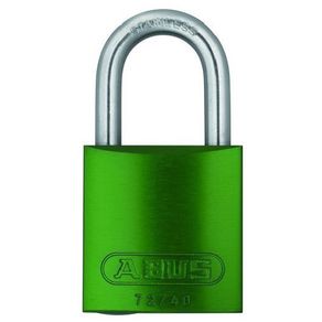 Abus Candado Aluminio Arco De Acero Endurecido 30mm Verde 72/30