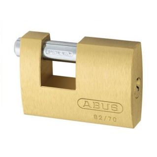 Abus Candado Rectangular De Laton 70mm Llaves Iguales 82/70 Ka8512