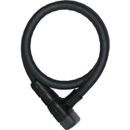 Abus Antirrobo Steel O Flex Microflex 6615k/85/15 Negro