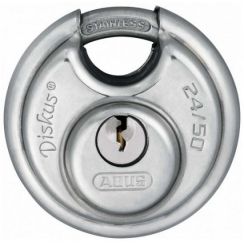 Abus Candado Diskus Arco Acero Inoxidable 50 Mm 24ib/50