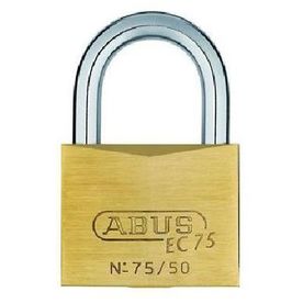 Abus Candado Extra-classe Laton Con Llave De Seguridad 75/50hb80