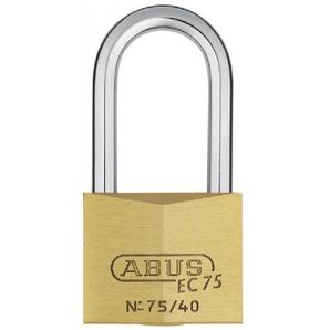 Abus Candado Extra-classe Laton Con Llave De Seguridad 75/40hb40