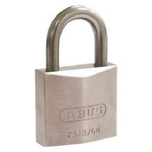 Abus Candado Cromado Llave De Seguridad Arco Inoxidable 40mm 75ib/40