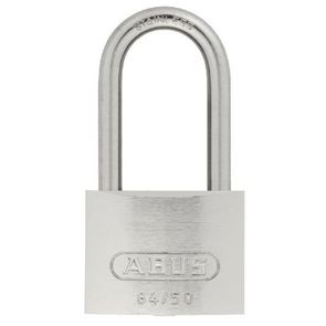 Abus Candado Inoxidable 50mm Arco Largo Blister 84ib/50hb50 B