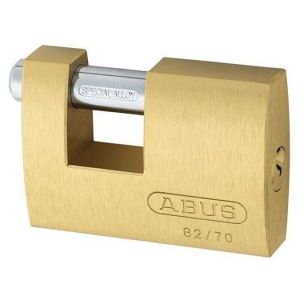 Abus Candado Rectangular De Laton 70mm Blister 82/70 B