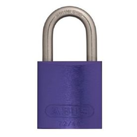 Abus Candado Aluminio Arco De Acero Endurecido 40mm Lila 72/40