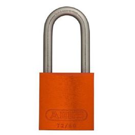 Abus Candado Aluminio Arco De Acero Endurecido 40mm Naranja 72/40