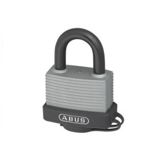 Abus Candado Aluminio 45mm Recubierto De Vinilo Gris Blister 70al/45