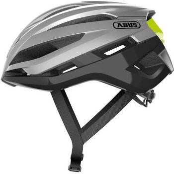 Abus Casco Stormchaser Gleam Plata