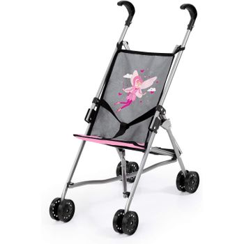 Bayer Design- Silla Gemelar De Muñecas Jogger Azul/rosa (26554aa)