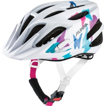 Alpina Casco Fb Junior 2.0 Blanco/mariposas Peso 230 G