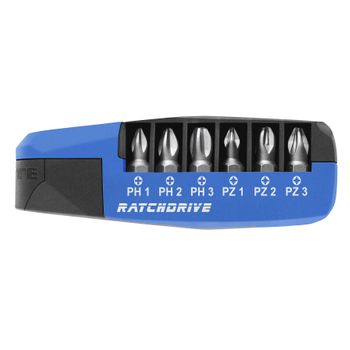 Witte 25102 - Caja De 7 Puntas Con Carraca Ratchdrive (torx)