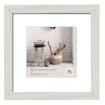 Marco De Fotos Home Blanco Polar 30x30 Cm Walther Design