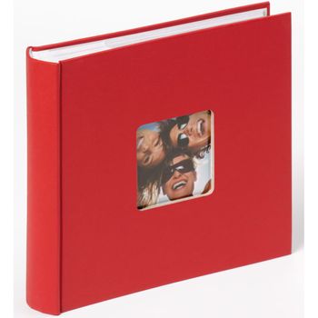 Álbum De Fotos Fun Memo Rojo 200 Páginas 10x15 Cm Walther Design