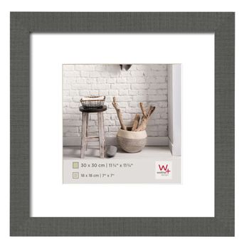 Marco De Fotos Home Gris 30x30 Cm Walther Design