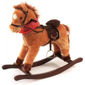 Balancín De Madera Cebra - Caballo Balancín De Peluche Para Niños Y Bebés  con Ofertas en Carrefour