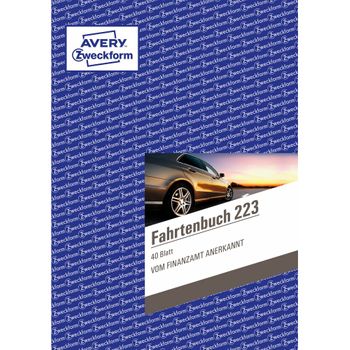 Cuaderno Avery 223 Fahrtenbuch Viajes (reacondicionado B)