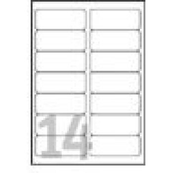 Clear Address Label - Laser - L7563 Transparente