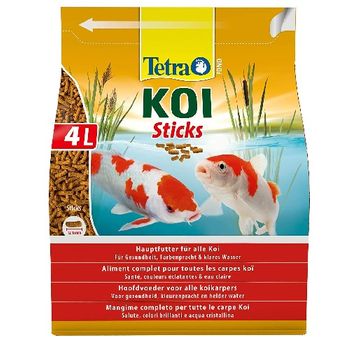 Tetra Pond Koi Sticks, Alimento Para Carpas, 4 L