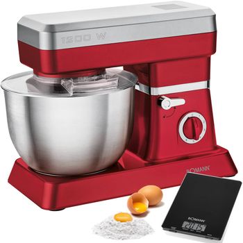 Bol de cristal de 4,7 litros para las batidoras amasadoras Kitchenaid