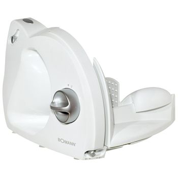 Cortafiambres Con Corte Ajustable, Regulador Corte, Plegable Blanco 135w Bomann As 432 Cb