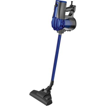 Aspirador Escoba Sin Bolsa, Ciclónico, Potente, Uso Vertical Y De Mano, Cable Extra Largo, Hepa Azul 600w Bomann Bs 1948