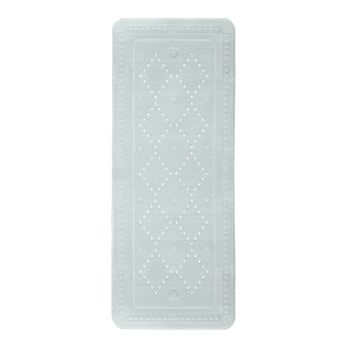 Alfombrilla De Seguridad Para Baño Arosa Gris 36x92 Cm Kleine Wolke