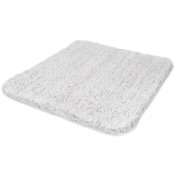 Alfombra Para Baño Trend Gris Claro 55x65 Cm Kleine Wolke