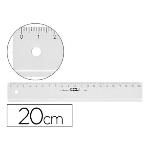 Regla Mor 20 Cm Plastico Transparente (pack De 10)