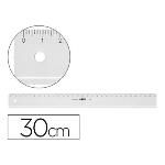 Regla Mor 30 Cm Plastico Transparente (pack De 10)