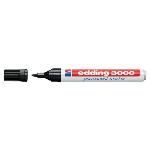 Edding 3000. Marcador Permanente Punta Conica. Trazo 1.5-3 Mm.  Color Negro. Ref.3000...