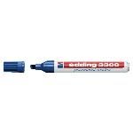 Edding Marcador Permanente Recargable Edding3300 Trazo 1-5mm Punta Biselada Azul 3300...