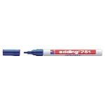 Edding 751 Marcador Permanente Tinta Opaca Punta Conica Trazo 1 - 2 Mm Rojo Ref. 751-...