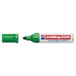 Edding 550 Marcador Permanente Punta Conica Trazo 3-4 Mm. Recargable Verde Ref. 550-0...