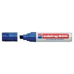 Edding Marcador Permanente 800 Trazo 4-12mm Punta Biselada Azul Secado Rapido 800-03