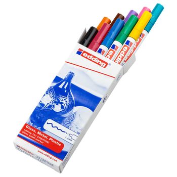 Edding Rotulador De Pintura Brillante 10 Uds Multicolour 751 Edding