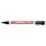 Edding 400 Marcador Permanente Bolsillo Punta Redonda Trazo 1 Mm Negro Ref. 400-01