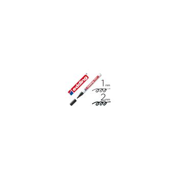 Edding Marcador de efecto lacado 750 (Blanco, 2 mm - 4 mm)