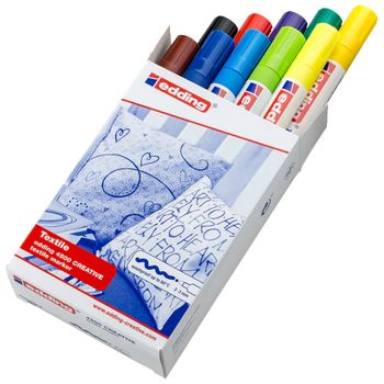 edding 90 marcador para pizarras de cristal - multicolor (oscuro) - juego  de 5 rotuladores borrables para vidrio - punta redondeada 2-3 mm - para  ventanas o pizarras de cristal - borrado en seco : : Oficina y  papelería