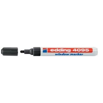 Edding Rotulador De Tiza Negro 4095 Edding