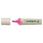 Edding Marcador Fluorescente Reciclado 24 Tinta Base Agua Rosa 24-009