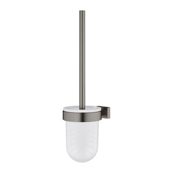 Grohe 40 513 Al1 Essentials Cube Escobillero De Pared Grafito Cepillado