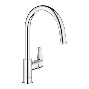 Grohe 30 536 000 Bauedge Grifo Monomando Fregadero Cocina Cromo