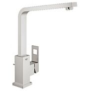 Grohe Eurocube Monomando Fregadero C.alto Spsteel