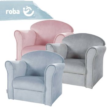 Sillón Para Niños Rosa Malva Roba